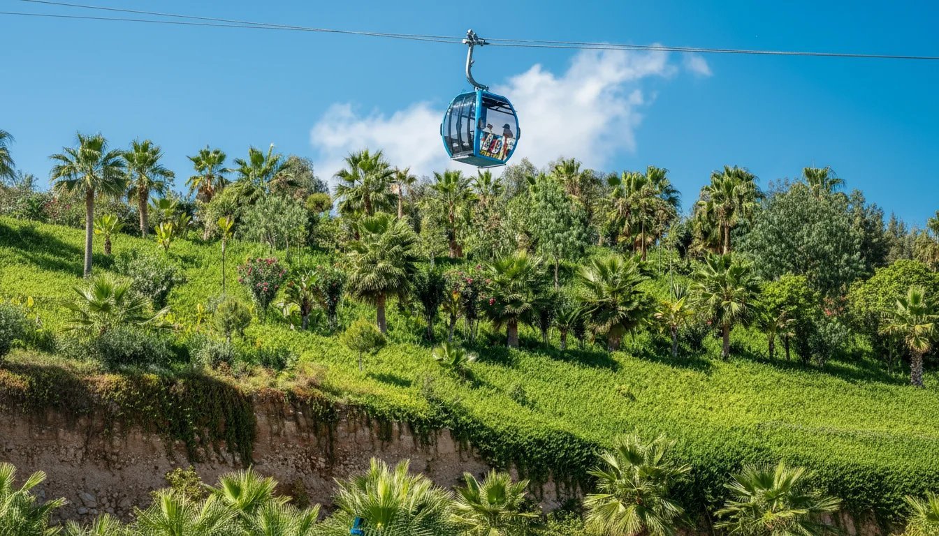 Agadir cable car with city visits