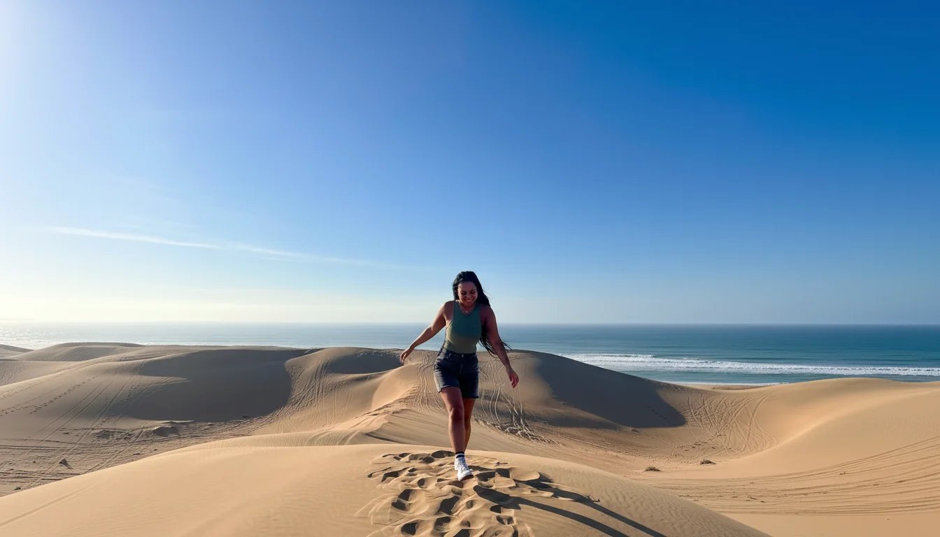 Paradise Valley and dunes with a tajine lunch